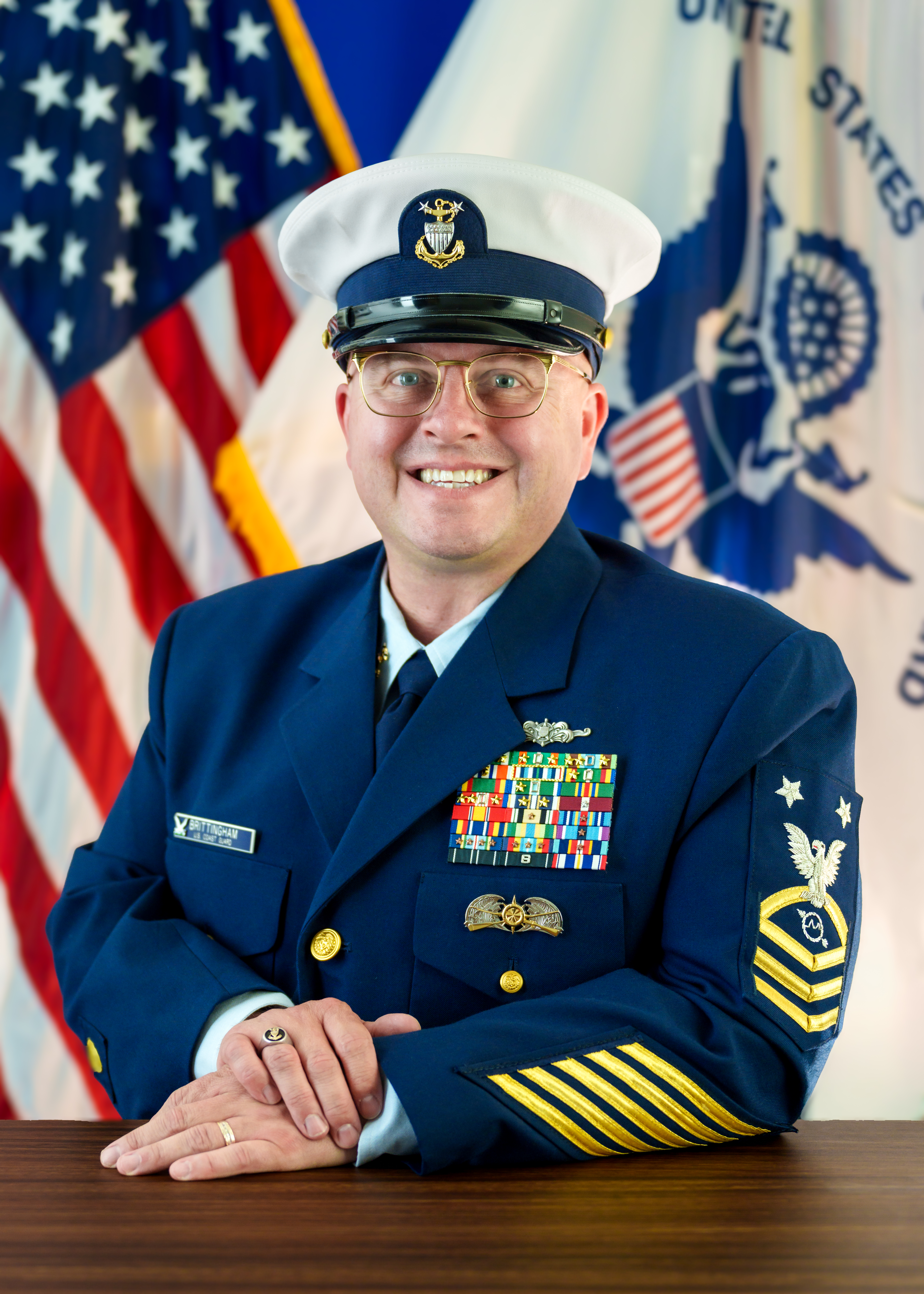 Training Center Petaluma Command Master Chief Christopher Brittingham